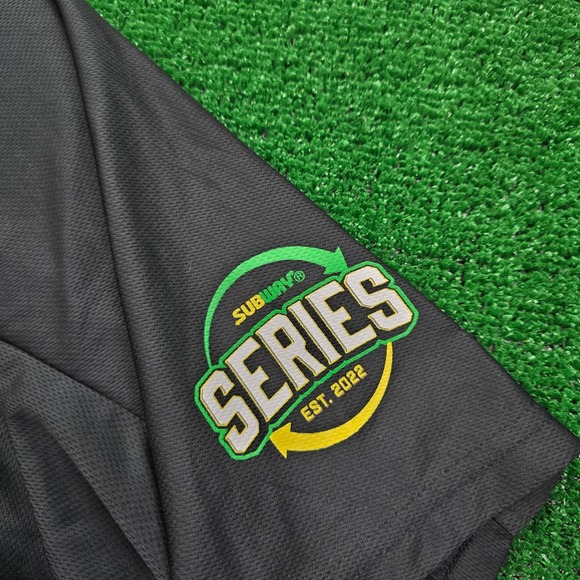 Subway Series Jersey Unisex Large Football #99 Grand Slam Ham Employee Uniform - Picture 6 of 11